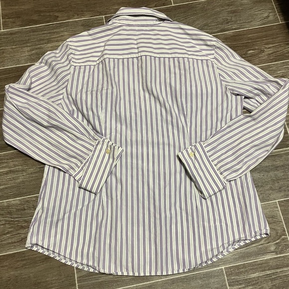 Striped Button-Up Shirt - Picture 8 of 8